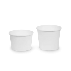 Контейнер круглый белый/белый OSQ «ROUND BOWL» 400 мл 