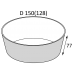 Контейнер круглый OSQ «ROUND BOWL 1000»