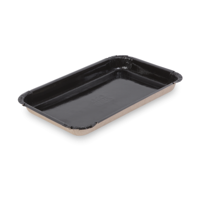 Лоток для кулинарии, нарезок чёрный OSQ PLATTER BE 400 мл.