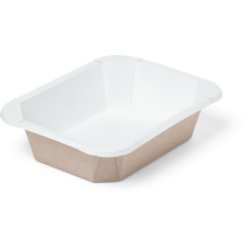 Салатник крафт/белый OSQ "OKTOBOX 500"