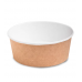 Контейнер круглый крафт/белый OSQ «ROUND BOWL» 1300 мл 
