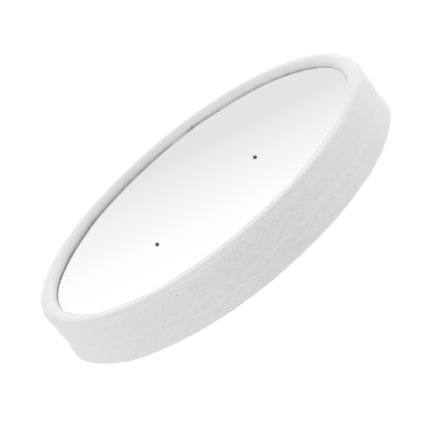 Крышка белая для круглого контейнера «Round Bowl» 300/400/500 мл