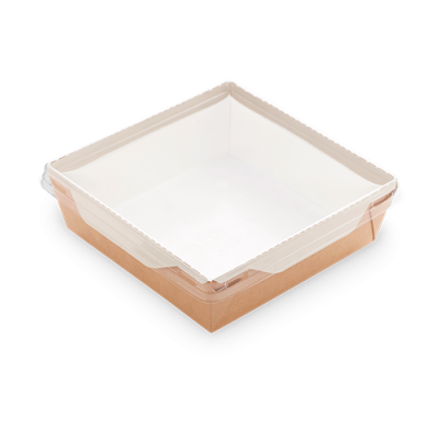 Салатник крафт/белый OSQ «OPSALAD» 1200 мл.