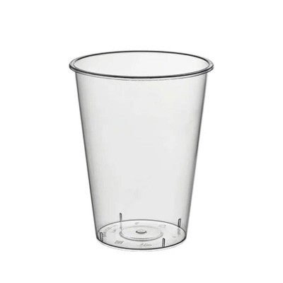Стакан шейкер прозрачный ПП "Bubble Cup" 375 мл.