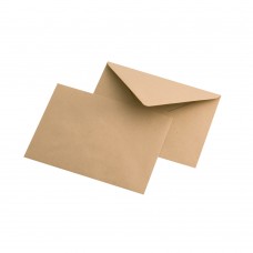 Бумажный конверт крафт с треугольным клеевым клапаном