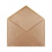 Бумажный конверт крафт с треугольным клеевым клапаном