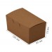Упаковка для наггетсов «ECO FAST FOOD BOX L Pure Kraft»