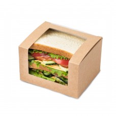 Упаковка для сэндвичей «Square cut sandwich box»