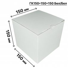 Гофрокороб белый "Куб"