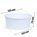 Контейнер круглый «Round Bowl» белый 1300 мл