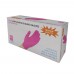 Перчатки нитровиниловые «Wally Plastic» розовые 50 пар