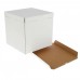Коробка для торта «Эконом» 300x300x300 белая