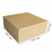 Коробка для торта 255x255x105 крафт