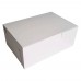 Коробка для кондитерских изделий 200x140x80 белая хром-эрзац