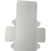 Коробка для кондитерских изделий 200x140x80 белая мелованная