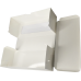 Коробка для рулета с окном и ложементом "Cake Roll" 300x120x100, белая
