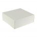 Коробка для торта 255x255x120 белая