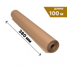 Пергамент коричневый силиконизированный в ролике 100 метров